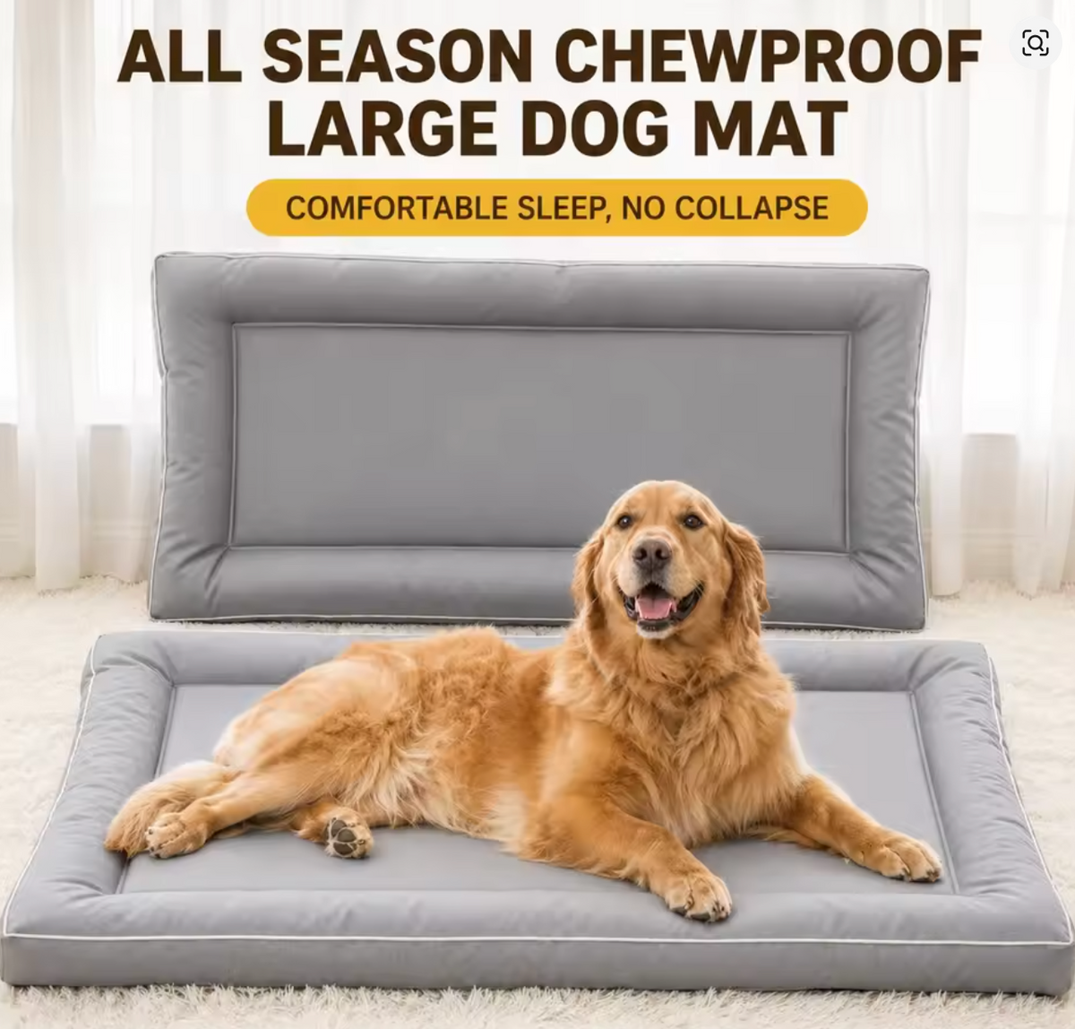 Chew Proof Dog Bed