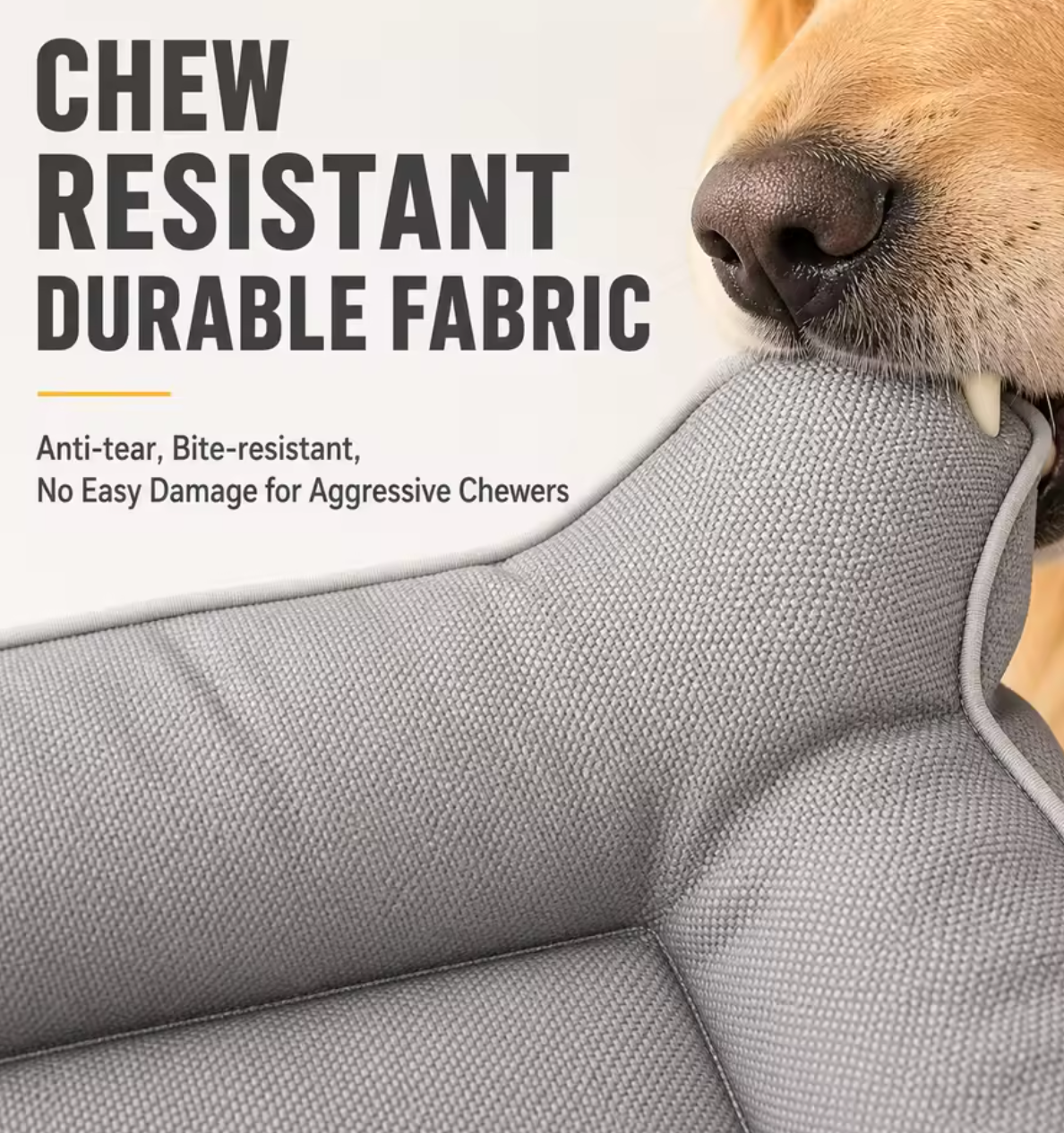 Chew Proof Dog Bed
